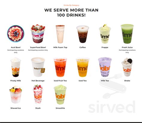 it's boba time|it's boba time menu.